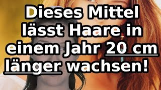 Dieses Mittel lässt Deine Haare in einem Jahr 20 cm länger wachsen – Erfahrungsbericht [upl. by Cameron116]