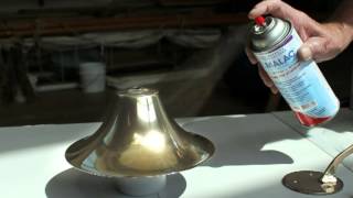 Restoring and Preserving Marine Brass with Permalac [upl. by Nylecaj]