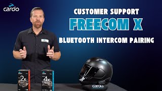 Freecom X Bluetooth Intercom Pairing [upl. by Ablasor]