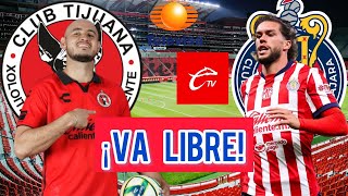 ¿DÓNDE VER EL CHIVAS VS XOLOS EN VIVO Y GRATIS  NO ES POR TV [upl. by Ettezzil]