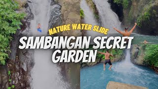 NATURE WATERSLIDE BALI Sambangan Secret Garden [upl. by Gyasi]