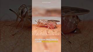 Tsetse Flies  Deadliest Flies In The World animals shorts wildscape [upl. by Icnan]