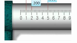 How to Read an Inch Micrometerwmv [upl. by Eissirk]