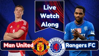 Rangers vs Manchester United Live Watch Along [upl. by Little]