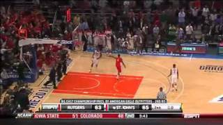 Rutgers vs St Johns controversial ending Big East Tournament  YouTube4flv [upl. by Danialah]