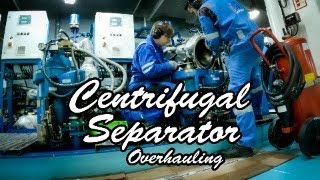 Overhauling GEA Westfalia separator  Full Procedure  HEROS VENTURE [upl. by Diskin]