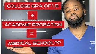 DAY IN LIFE OF A DOCTOR 18 COLLEGE GPA amp ACADEMIC PROBATION  MEDICAL SCHOOL  DOCTOR CURTIS O [upl. by Anirtap]