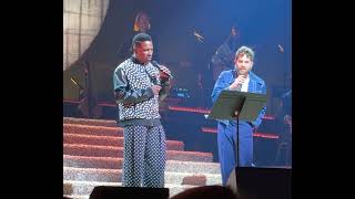 Ben Platt amp Leslie Odom Jr  The Sound of Silence 53024  Palace Theater [upl. by Tinor]