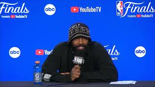 Kyrie Irving PostGame Interview  Boston Celtics vs Dallas Mavericks [upl. by Needan285]