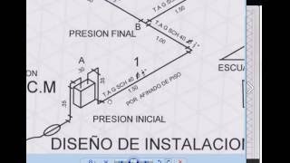 diseño de INSTALACION DE GAS [upl. by Neelon789]