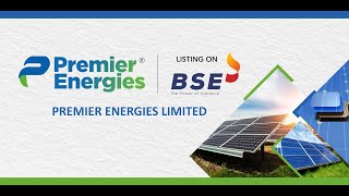 Listing Ceremony of Premier Energies Limited at BSE [upl. by Brogle771]