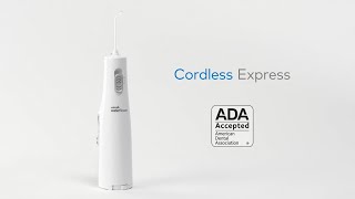 How to Use the Waterpik™ Cordless Express Water Flosser [upl. by Boys]