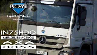 UNICAT Expedition Vehicles  IN75 HDQ  Mercedes Benz Actros 6X6 [upl. by Ojyllek]