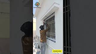 Upvc window installation process viral vedio shorts upvcwindows upvc skill bollywood pushpa [upl. by Bride700]