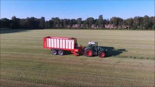 DRONE Ensilage dherbe au PaysBas [upl. by Yelrak273]