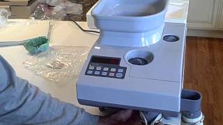 coin counter and sorter CS2000 demonstration [upl. by Moulden]