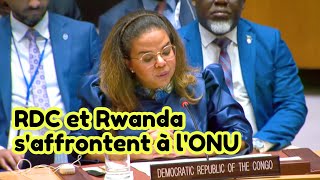 ONU La RDC et le Rwanda saffrontent le Conseil de sécurité condamne le soutien au M23 [upl. by Ajram431]