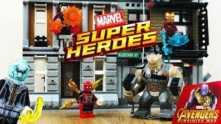 Lego AVENGERS INFINITY WAR Sanctum Sanctorum Showdown 76108 [upl. by Miun]