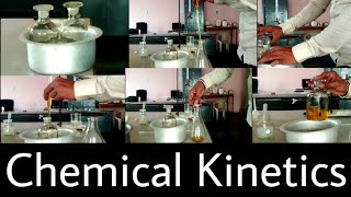 Chemical Kinetics  Order of reaction between Potassium persulphate amp KI By DDD🕶GSC Bhilad [upl. by Lledyr]