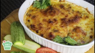 Zucchini and Bechamel Casserole  Episode 203  Amina is Cooking [upl. by Arehahs]