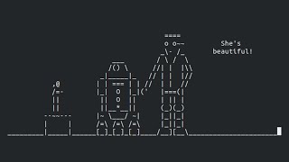 Star Wars Ep IV in ASCII [upl. by Ollehto]