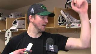 Gotta Hear It Dubnyk baffled by Toronto allowing Roussel’s goal [upl. by Elissa]