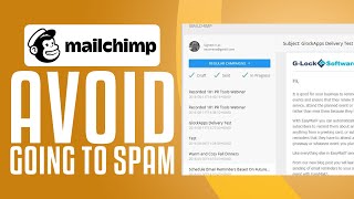 How To Avoid Mailchimp Going To Spam FAST [upl. by Oirelav]