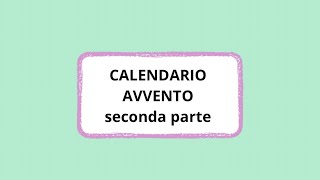 Calendario dell’avvento in progress colourbookitalia vitadamamma natale bambini avvento [upl. by Etnoj]