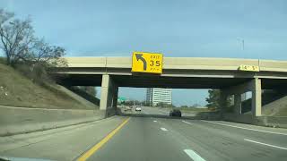 Driving to Southfield Michigan from Detroit Michigan November 2022 [upl. by Adnolat]