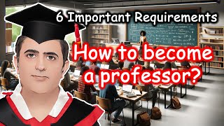 How to become a professor 6 tips [upl. by Atsillac978]