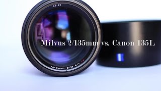 Zeiss Milvus 2135mm vs Canon 135mm f2L  Optics Showdown [upl. by Cestar]