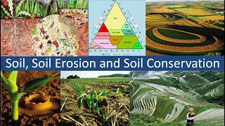 SOIL SOIL EROSION amp SOIL CONSERVATION [upl. by Isaiah]