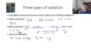 PSM14 Radiation and radioisotopes [upl. by Enimrej]