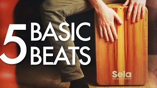 5 Basic Cajon Beats You Can Learn Today [upl. by Barth301]