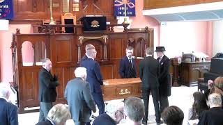 First Presbyterian Church Cookstown 21 May 2024 Funeral Service  Harold Leonard [upl. by Asille]