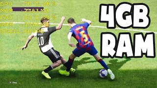 Pro Evolution SoccerPES 2020 on 4GB RAM [upl. by Inalawi895]