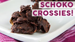 Schoko Crossies selber machen  Rezept mit Anleitung  FOOD [upl. by Newcomer]