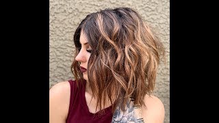 How to curl short hair beach waves [upl. by Ranzini783]