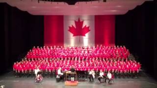 Unisong 2015  song Un Canadien errant [upl. by Nywroc]