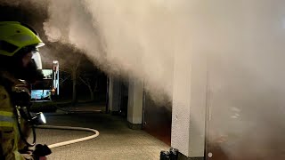 Belastungsübung der Atemschutzgeräteträger am Feuerwehrhaus Friesenhagen [upl. by Nnayram]