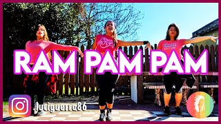 RAM PAM PAM  Natti Natasha x Becky G  Lucía Guerra  ZUMBA  Coreografía [upl. by Mcgaw]