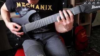 IBANEZ RGIT27FETGF 7 strings IRON LABEL  Demo amp Playthrough [upl. by Veedis]