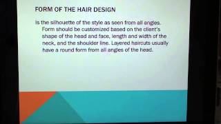 14 Cosmetology Principles of Hair Design THEORY for state board exam [upl. by Enirahtac]