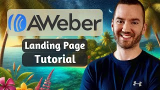 Aweber Landing Page Tutorial 2024 How To Create A Landing Page With Aweber [upl. by Esaertal936]