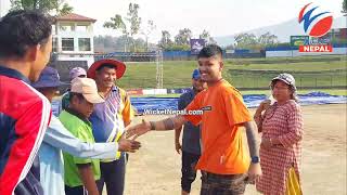 सफाई पछि पहिलो पटक टियु मैदान पुगे सन्दिप  Sandeep Lamichhane meets ground staff at TU Ground [upl. by Charin479]