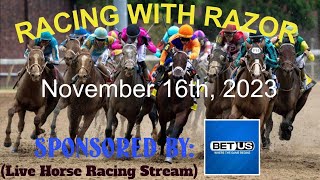 LIVE Horse Racing action handicapping Aqueduct Churchill Downs Laurel Park Mahoning Valley amp more [upl. by Honebein]