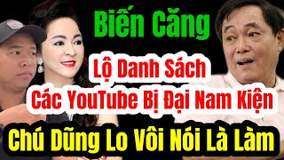 🛑 Toang Rồi Lộ Danh Sách Các Kênh YouTube Xúc Phạm Cô Phương Hằng Bị Kiện langthangduongpho [upl. by Huoh]