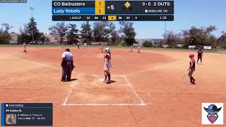 Lady Rebels vs CO Batbusters 20240718 [upl. by Hershel]