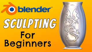 Sculpting Tutorial For Beginners  Blender 40 [upl. by Aziza]