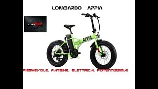 Appia eBike Pieghevole ruote 20″ x 400 fat [upl. by Ainahs25]